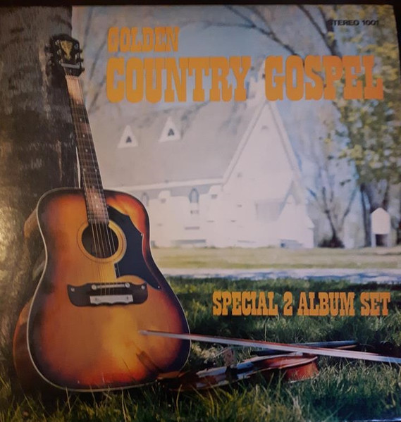 Various - Golden Country Gospel (2xLP, Comp) (Mint (M))