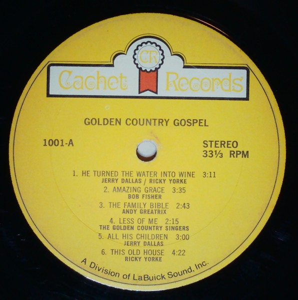 Various - Golden Country Gospel (2xLP, Comp) (Mint (M)) - Image 2