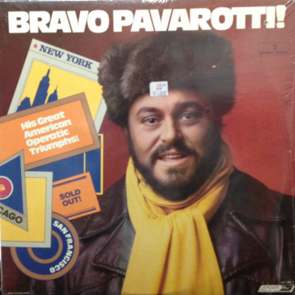 Luciano Pavarotti - Bravo Pavarotti (2xLP, Comp) (Mint (M))
