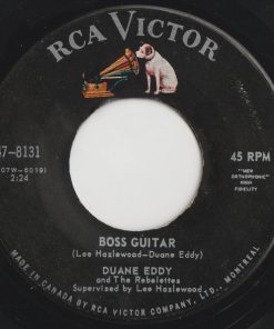 Duane Eddy & The Rebelettes / Duane Eddy - Boss Guitar / The Desert Rat (7", Single, Mono) (Very Good (VG))