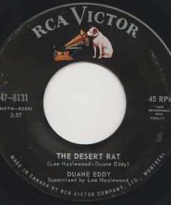 Alternative view of Duane Eddy & The Rebelettes / Duane Eddy - Boss Guitar / The Desert Rat (7", Single, Mono) (Very Good (VG))