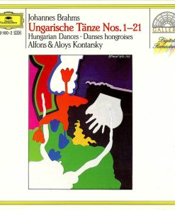 Johannes Brahms - Alfons & Aloys Kontarsky - Ungarische Tänze No. 1-21 (CD, Album, RM) (Mint (M))