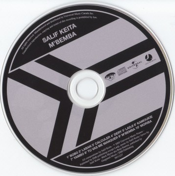 Salif Keita - M'Bemba (CD, Album) (Near Mint (NM or M-)) - Image 5