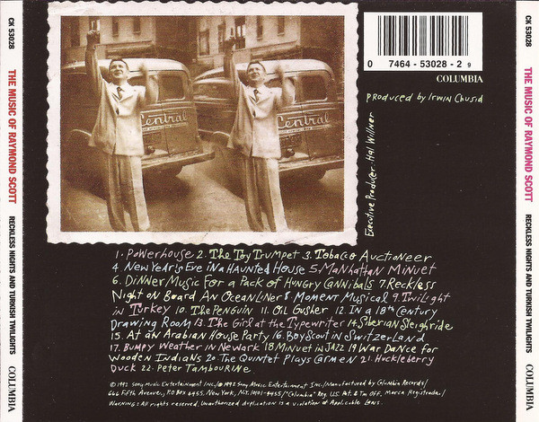 Raymond Scott - The Music Of Raymond Scott - Reckless Nights And Turkish Twilights (CD, Comp) (Near Mint (NM or M-)) - Image 2