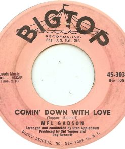 Mel Gadson - Comin' Down With Love / I'm Getting Sentimental Over You  (7") (Very Good Plus (VG+))