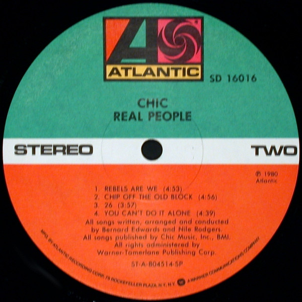 Chic - Real People (LP, Album, Spe) (Mint (M)) - Image 4