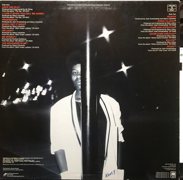 Joan Armatrading - Track Record (LP, Comp) (Mint (M)) - Image 2