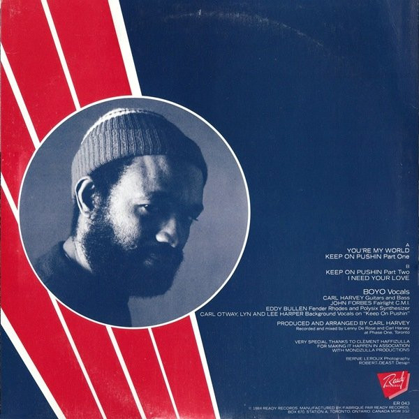Boyo - Keep On Pushin (12", MiniAlbum) (Mint (M)) - Image 2