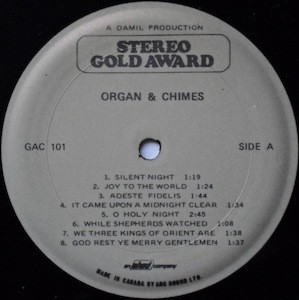 Various - Joys Of The Season: Organ & Chimes At Christmas Time (LP) (Mint (M)) - Image 3