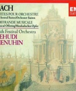 Johann Sebastian Bach - Yehudi Menuhin - Suites Pour Orchestre, L'Offrande Musicale (2xCD, Comp, RE) (Near Mint (NM or M-))