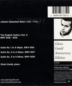 Alternative view of Johann Sebastian Bach - Glenn Gould - English Suites, Volume 1,  No.1 In A Major, No.2 In A Minor, No.3 In G Minor (CD, RE, Dig) (Near Mint (NM or M-))