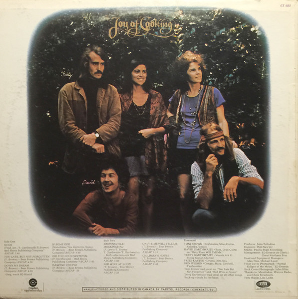 Joy Of Cooking - Joy Of Cooking (LP, Album) (Mint (M)) - Image 2