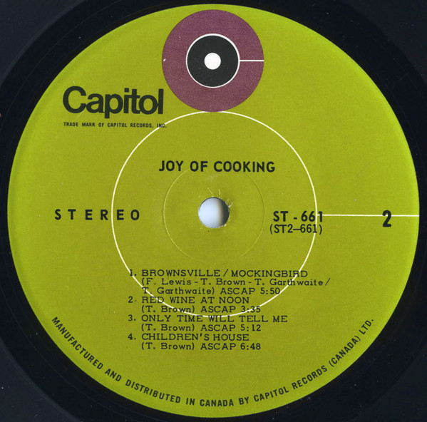 Joy Of Cooking - Joy Of Cooking (LP, Album) (Mint (M)) - Image 4