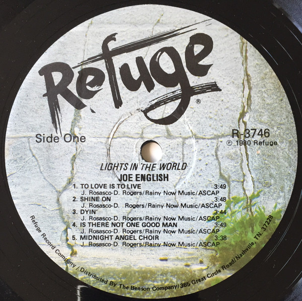 Joe English - Lights In The World (LP, Album) (Mint (M)) - Image 3