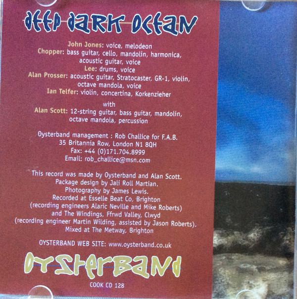 Oysterband - Deep Dark Ocean (CD, Album) (Near Mint (NM or M-)) - Image 4
