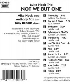 Alternative view of Mike Nock Trio - Not We But One (CD, Album) (Near Mint (NM or M-))