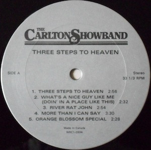 The Carlton Showband - Three Steps To Heaven (LP, Album) (Mint (M)) - Image 3