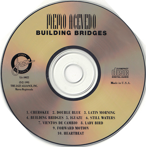 Memo Acevedo - Building Bridges (CD, Album) (Near Mint (NM or M-)) - Image 3