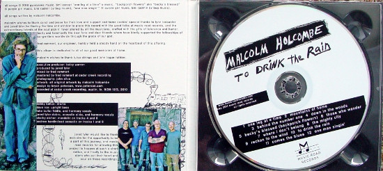 Malcolm Holcombe - To Drink The Rain (CD, Album) (Near Mint (NM or M-)) - Image 4