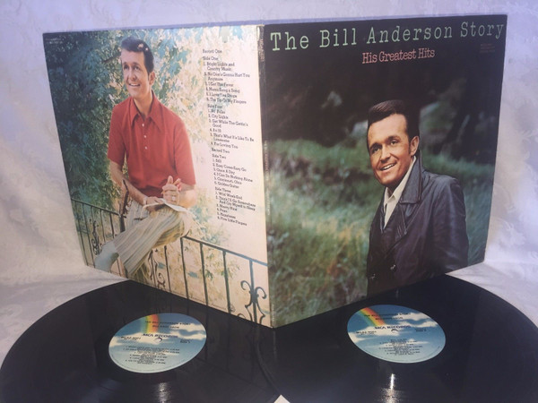 Bill Anderson (2) - The Bill Anderson Story: His Greatest Hits (2xLP, Comp, RP) (Mint (M)) - Image 3
