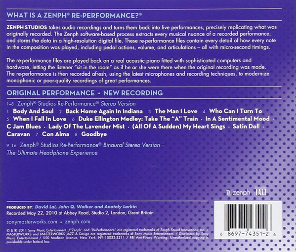 Oscar Peterson - Unmistakable (CD) (Mint (M)) - Image 2