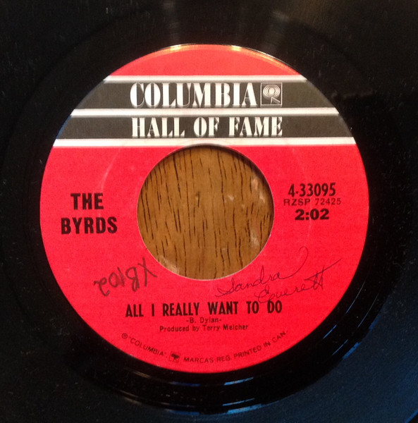 The Byrds - Mr. Tambourine Man (7", Single) (Near Mint (NM or M-)) - Image 2