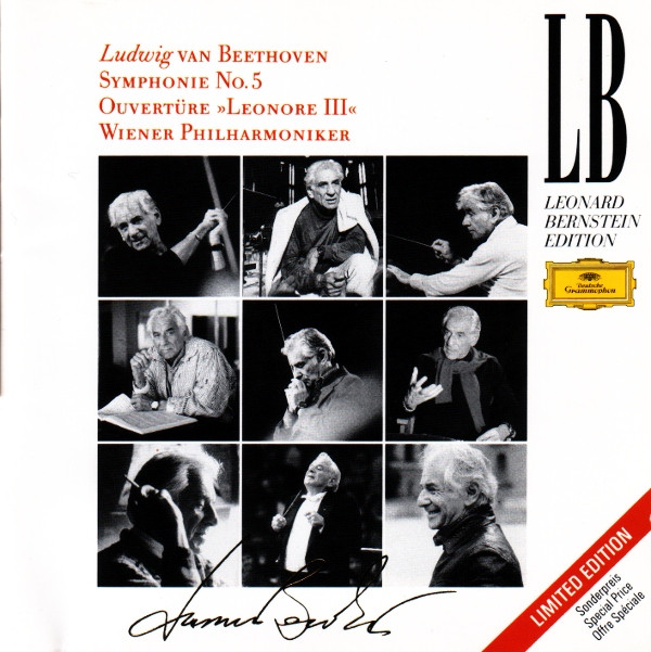 Ludwig van Beethoven · Wiener Philharmoniker / Leonard Bernstein - Symphonie Nr. 5 / Ouvertüre »Leonore III« (CD, Ltd, RE) (Near Mint (NM or M-))