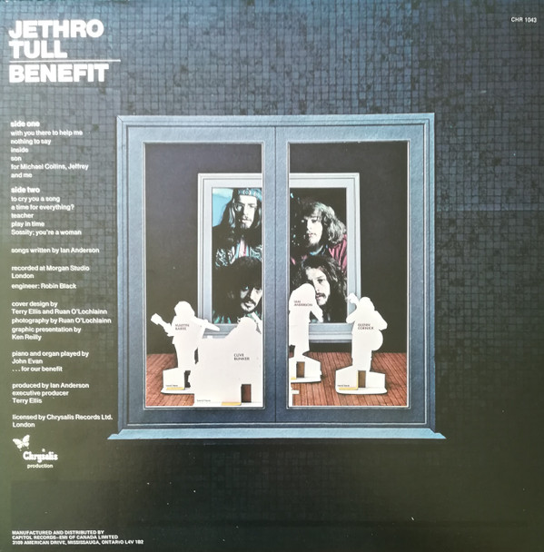 Jethro Tull - Benefit (LP, Album, RE) (Mint (M)) - Image 2