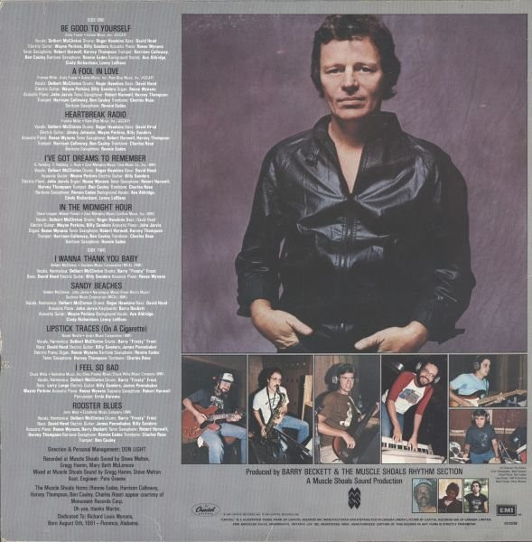 Delbert McClinton - Plain' From The Heart (LP, Album) (Mint (M)) - Image 2