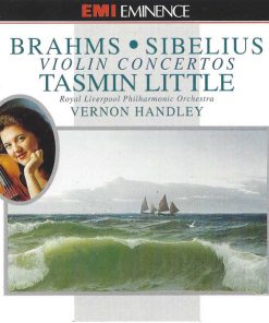 Johannes Brahms & Jean Sibelius - Tasmin Little, Royal Liverpool Philharmonic Orchestra, Vernon Handley - Brahms & Sibelius Violin Concertos (CD, Album) (Near Mint (NM or M-))