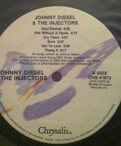 Alternative view of Johnny Diesel & The Injectors - Johnny Diesel & The Injectors (LP, Album) (Mint (M))