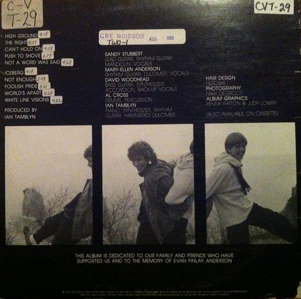 Sandy Stubbert & Mary-Ellen Anderson - Loose Marbles In A Big Wooden Box (LP, Album) (Mint (M)) - Image 2