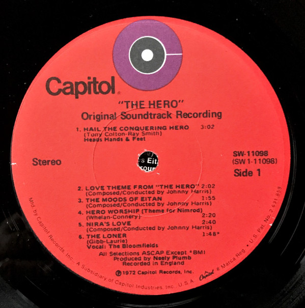 Various - The Hero (Original Soundtrack Recording) (LP, Album) (Mint (M)) - Image 3