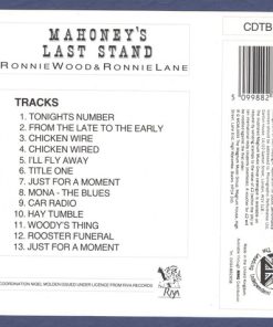 Alternative view of Ron Wood & Ronnie Lane - Mahoney's Last Stand (CD, Album) (Near Mint (NM or M-))