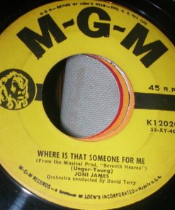 Joni James - Where Is That Someone For Me / The Moment I Saw You (7") (Very Good (VG))