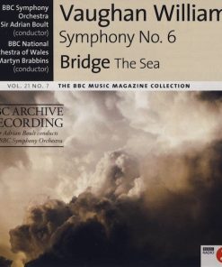 Ralph Vaughan Williams, Frank Bridge, BBC Symphony Orchestra, Sir Adrian Boult, BBC National Orchestra Of Wales, Martyn Brabbins - Symphony No. 6 / The Sea (CD, Album, Mono) (Near Mint (NM or M-))