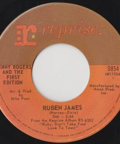 Kenny Rogers & The First Edition - Ruben James / Sunshine (7", Single) (Very Good Plus (VG+))