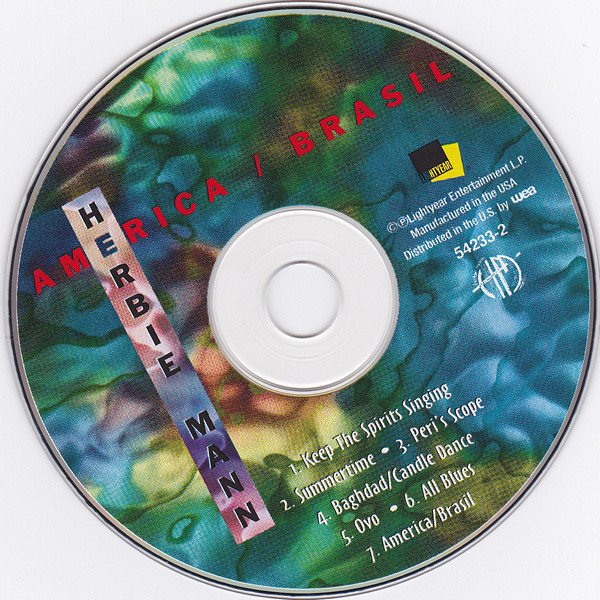 Herbie Mann - America / Brasil (CD) (Near Mint (NM or M-)) - Image 3