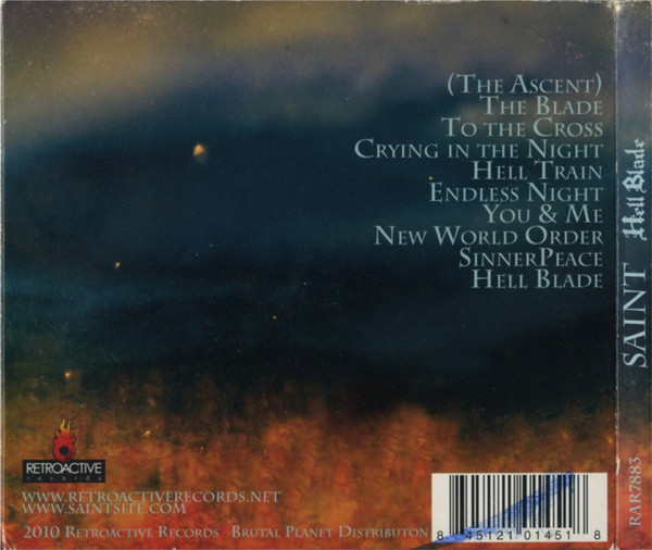 Saint (14) - Hell Blade (CD, Album, Dig) (Mint (M)) - Image 2