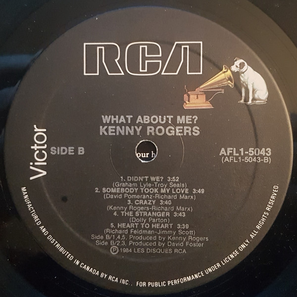 Kenny Rogers - What About Me? (LP, Album) (Mint (M)) - Image 5
