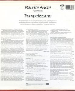 Alternative view of Maurice André - Trompetissimo - Virtuoso Showpieces From The Swiss Alps (LP, Album) (Mint (M))