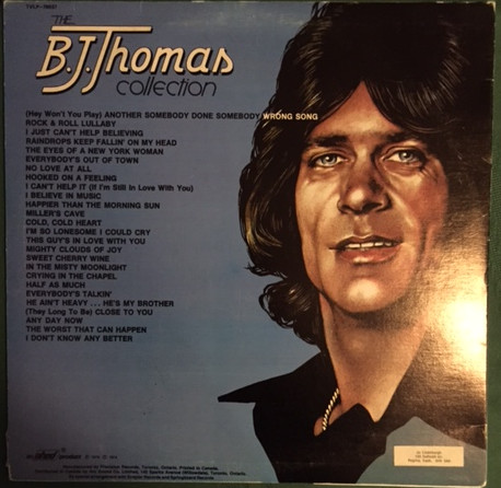 B.J. Thomas - The B.J. Thomas Collection (2xLP, Comp) (Mint (M)) - Image 2