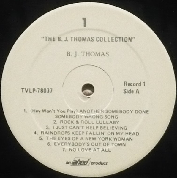 B.J. Thomas - The B.J. Thomas Collection (2xLP, Comp) (Mint (M)) - Image 3
