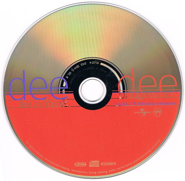 Dee Dee Bridgewater - Live At Yoshi's (CD, Album, Dig) (Near Mint (NM or M-)) - Image 3