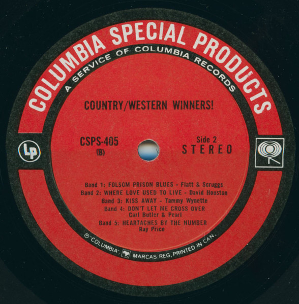 Various - Country & Western Winners (LP, Comp) (Mint (M)) - Image 4