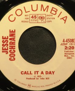 Alternative view of Jesse Cochrane - 86 Proof (Is Proof Enough For Me) (7", Promo) (Very Good Plus (VG+))