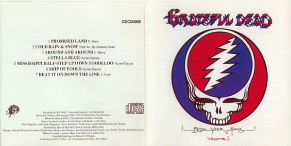 The Grateful Dead - Steal Your Face (2xCD, Album) (Near Mint (NM or M-)) - Image 2