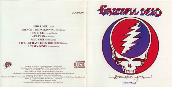 The Grateful Dead - Steal Your Face (2xCD, Album) (Near Mint (NM or M-)) - Image 3
