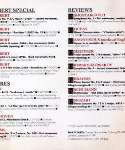 Alternative view of Various - Classic CD 65 - Schubert Special (CD, Comp) (Near Mint (NM or M-))