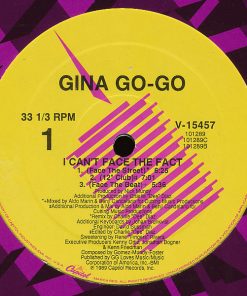 Gina Go-Go - I Can't Face The Fact (12") (Mint (M))